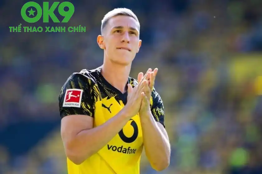 Nico Schlotterbeck được cả Real và Barca nhắm đến. Ảnh: Onefootball